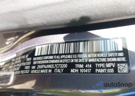 2020 Alfa Romeo Stelvio Sport Rwd from USA, damaged, VIN ZASPAJAN2L7C73200